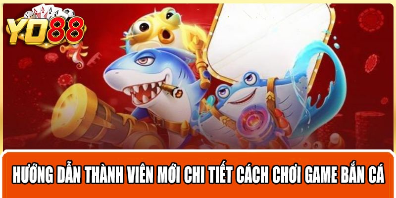 Hướng dẫn thành viên mới chi tiết cách chơi game bắn cá